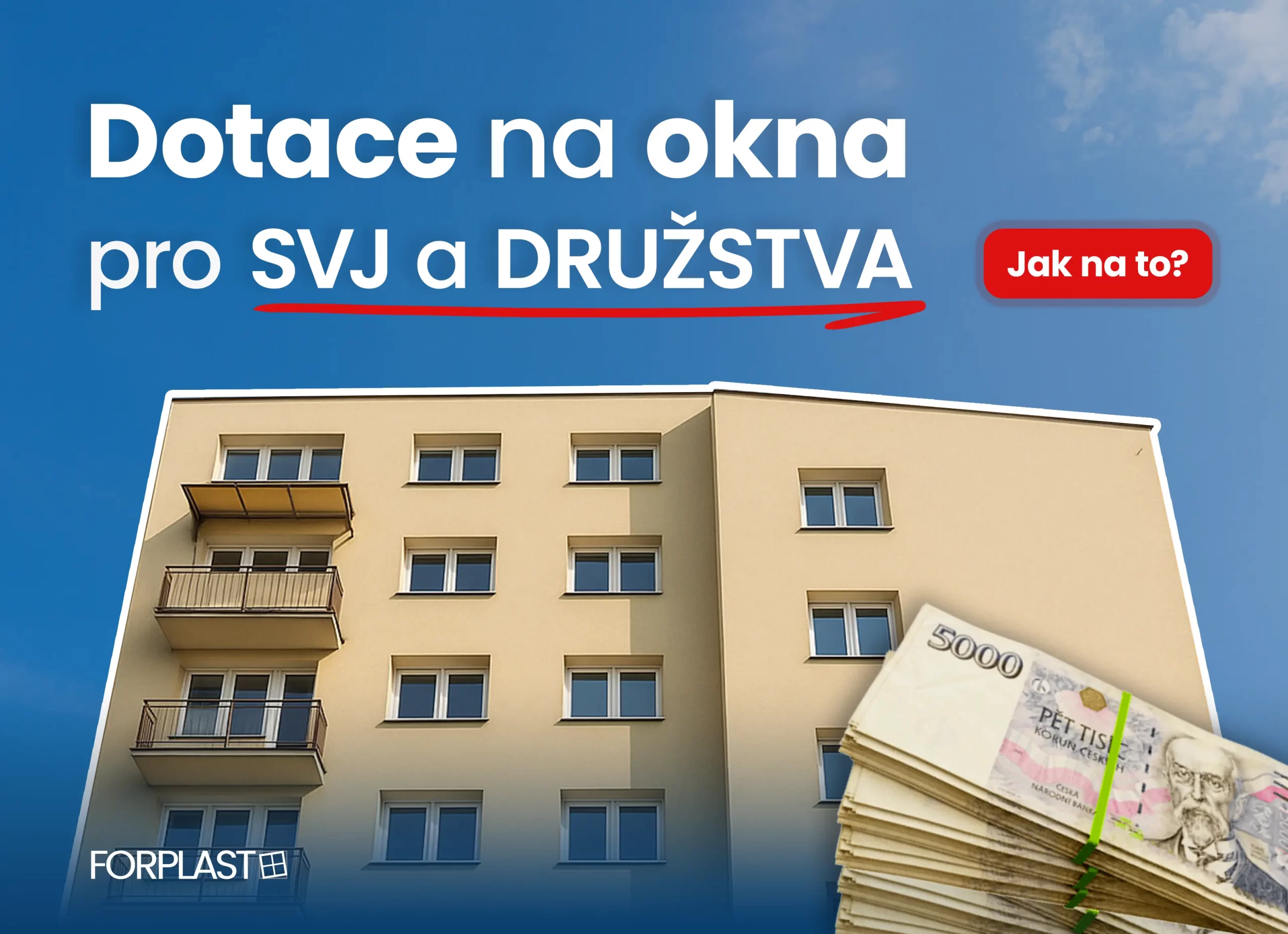 Banner k článku: Dotace 2025 na okna a dveře pro SVJ a bytová družstva – Nová zelená úsporám